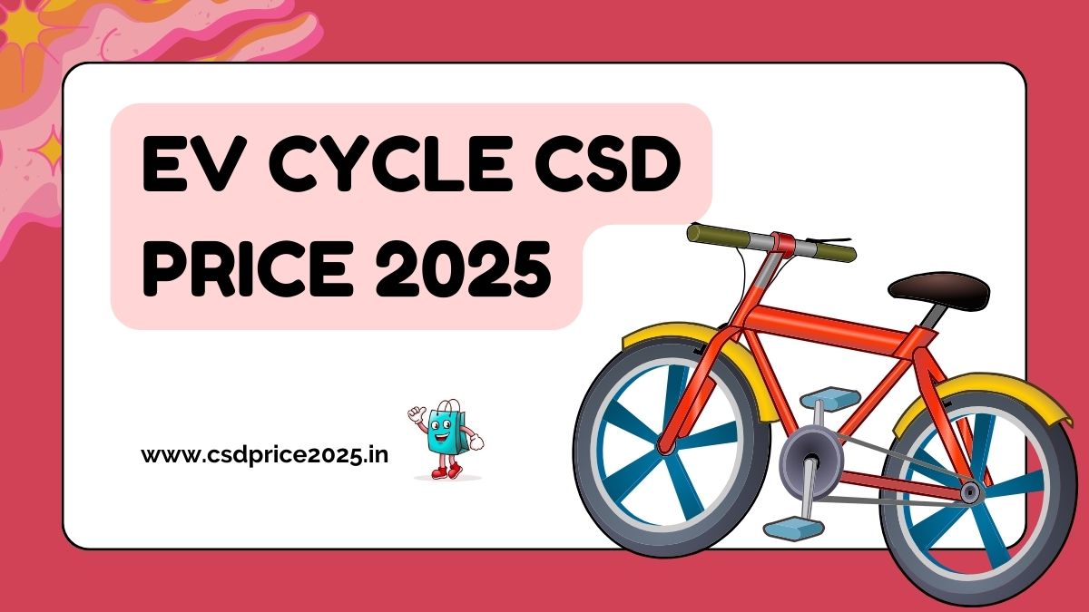 List of EV Cycle CSD Price 2025