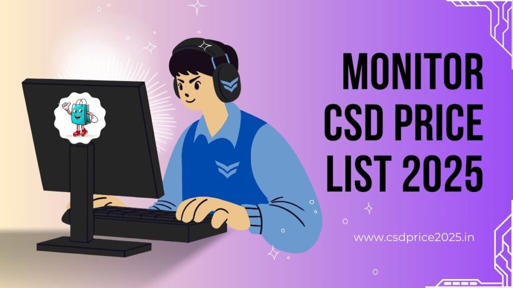 Monitor CSD Price List 2025